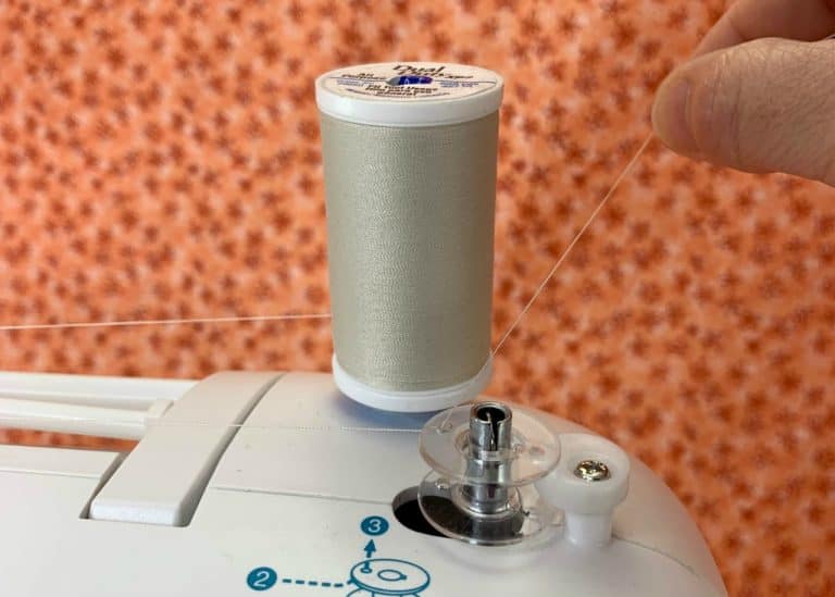 How to Wind a Bobbin on Your Sewing Machine The Ruffled Purse®