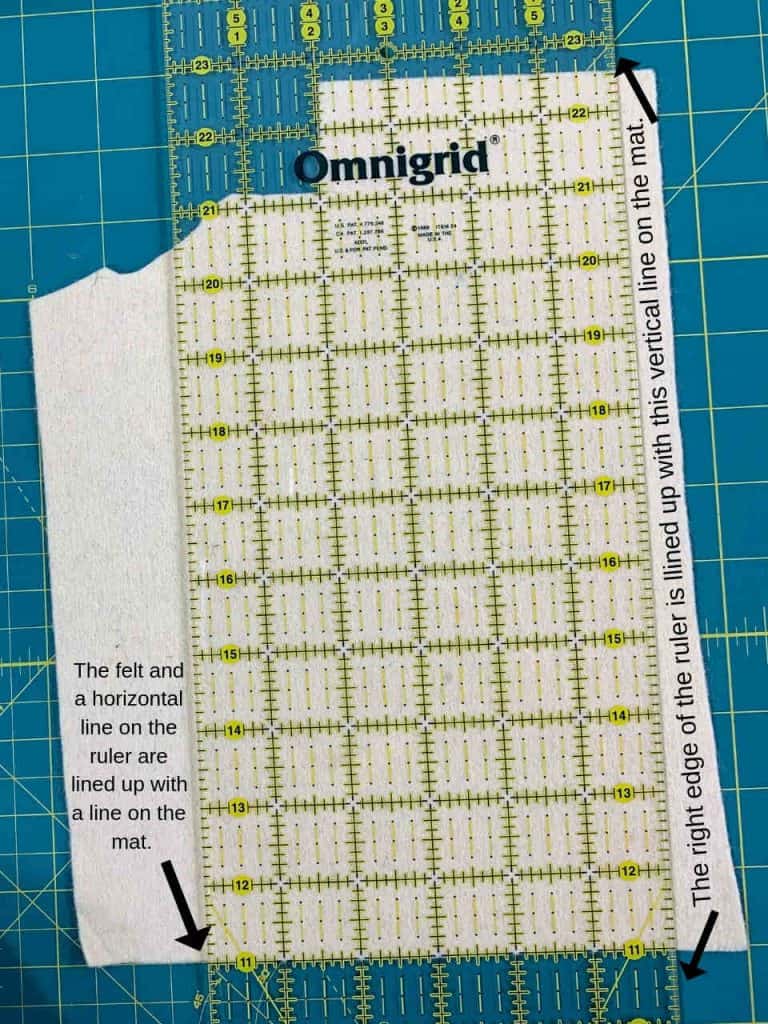 Use lines on the mat use lines on the mat