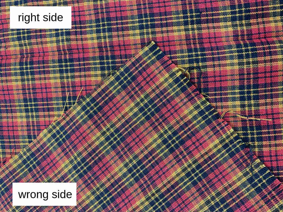 Right Side vs. Wrong Side of Fabric The Ruffled Purse®