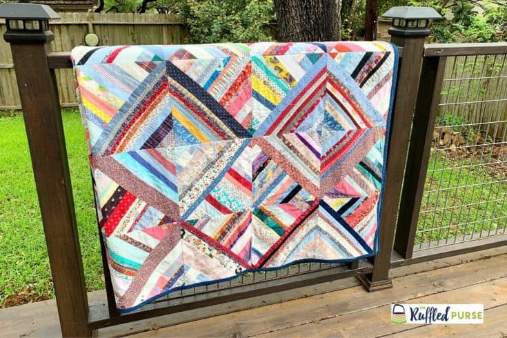 String Piecing Image A Beginner's Guide to String Piecing - The Ruffled Purse®