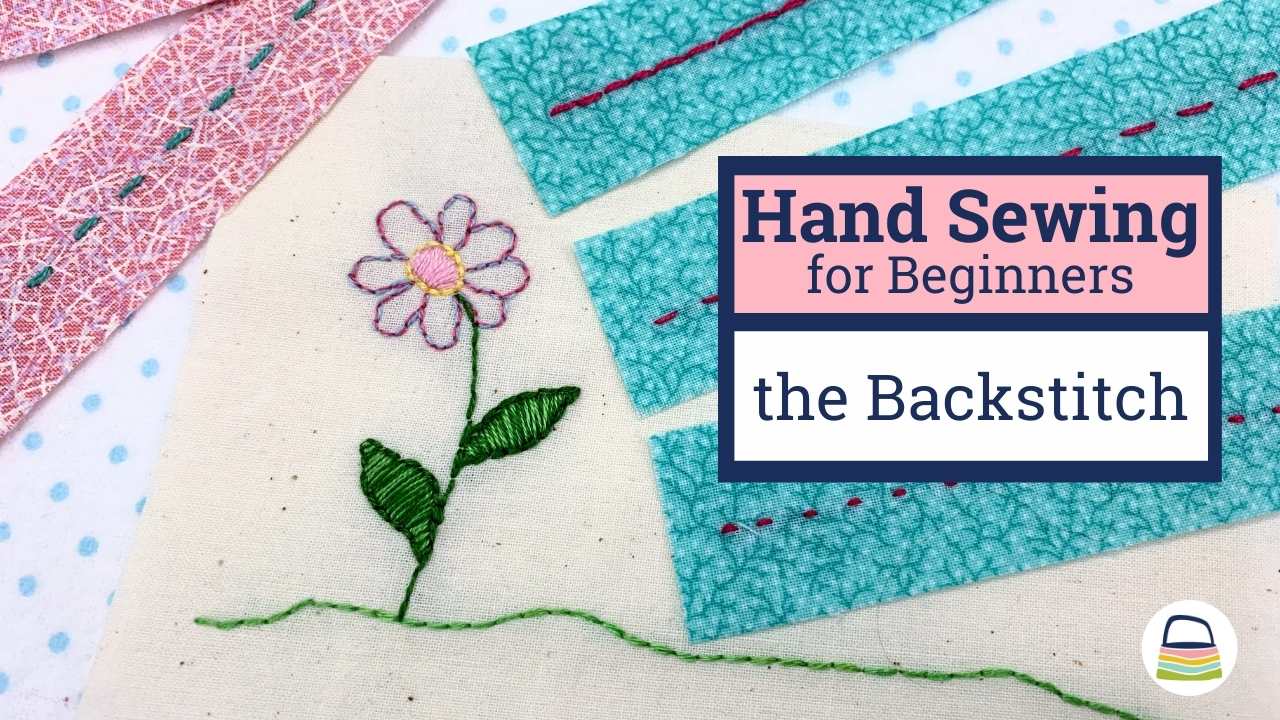 How to Backstitch by Hand The Ruffled Purse®
