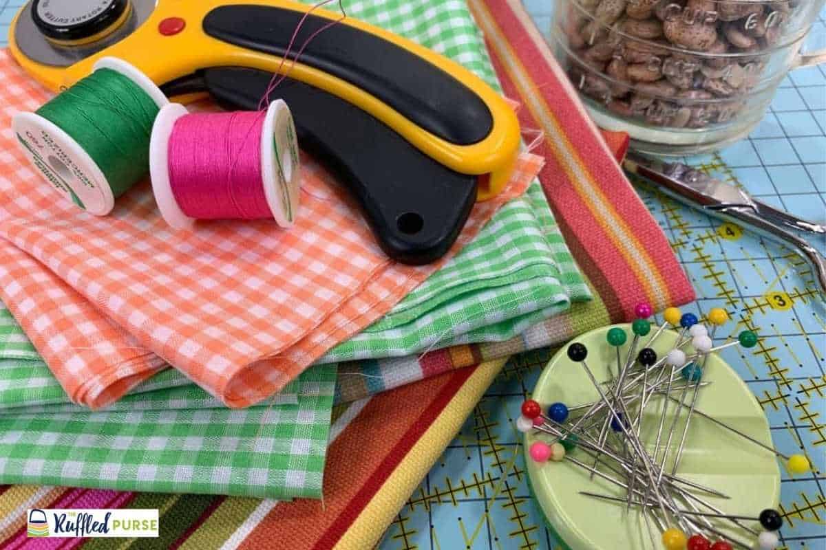 How to Make Bean Bags for Cornhole The Ruffled Purse®