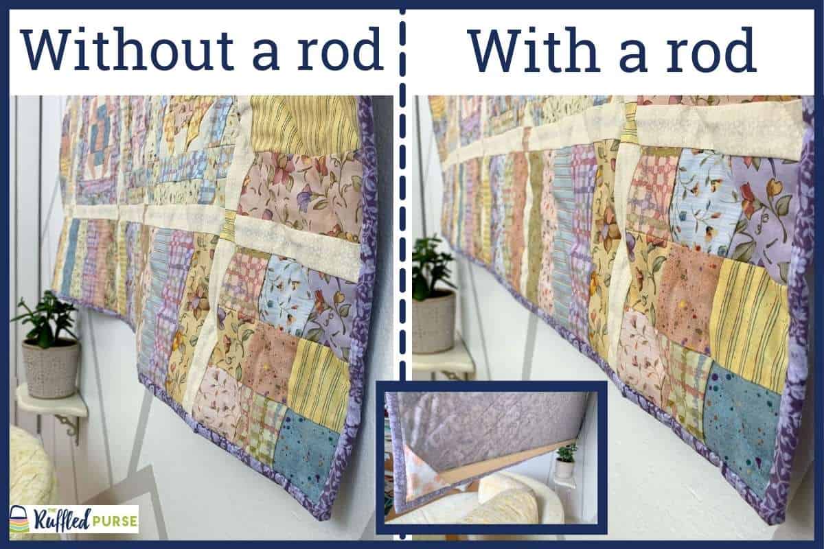How to Hang a Quilt on the Wall The Ruffled Purse®