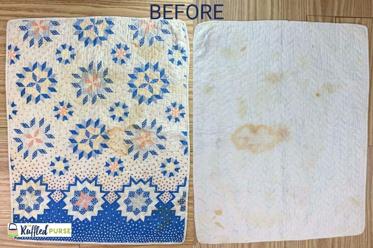 DIY Quilt Repair The Ruffled Purse®