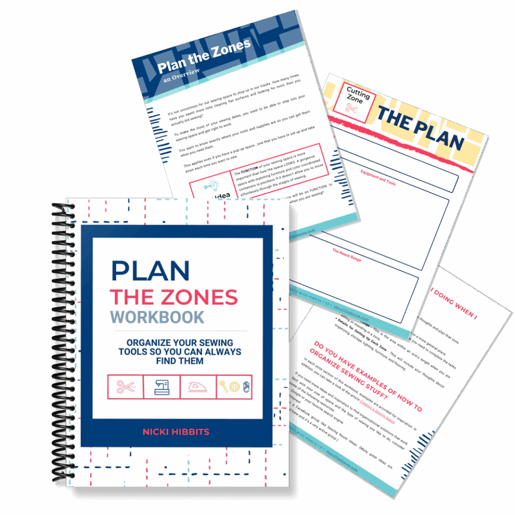 Image of the Plan the Zone pages in a spiral format